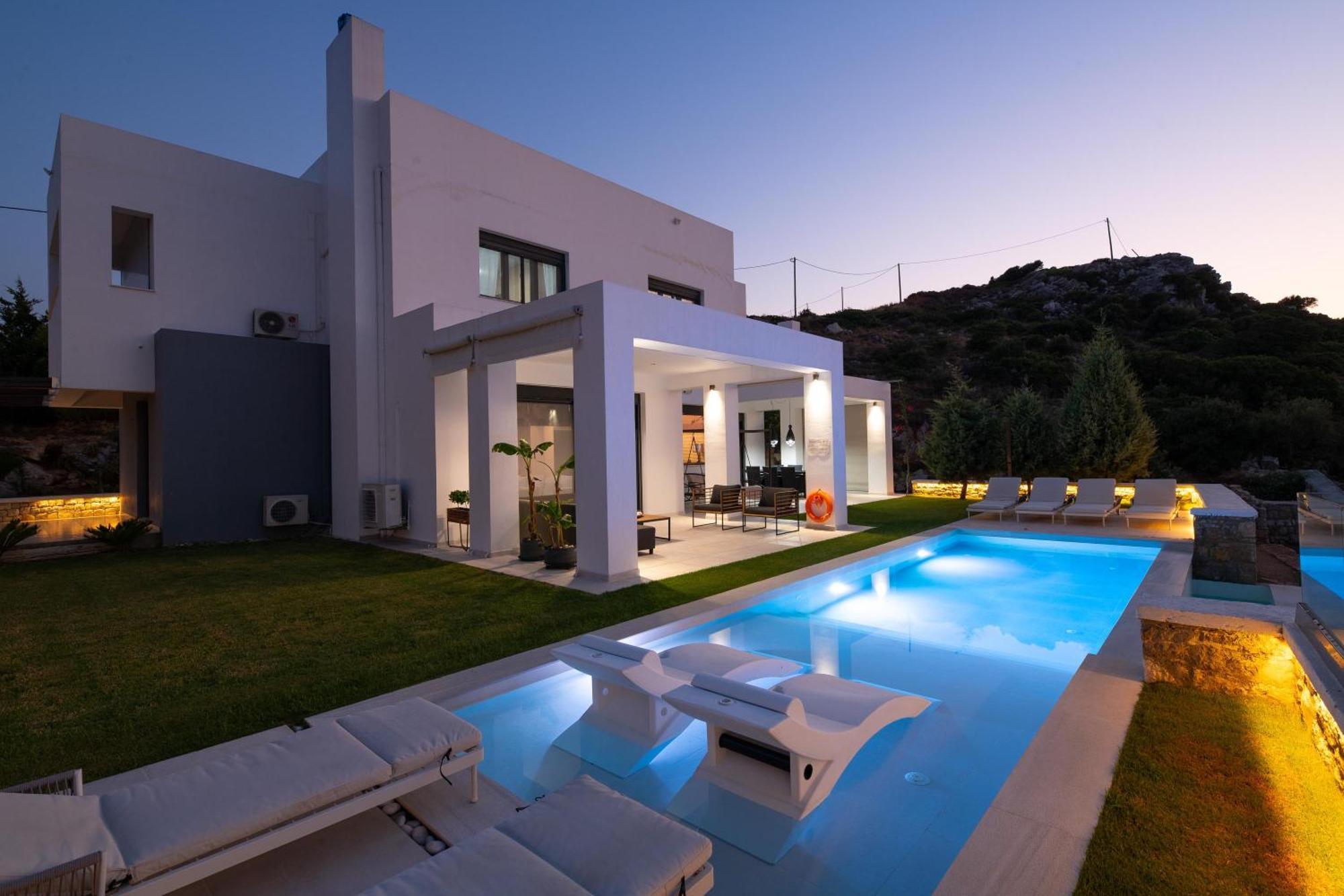 Villa La Bianca Koskinou  Ngoại thất bức ảnh